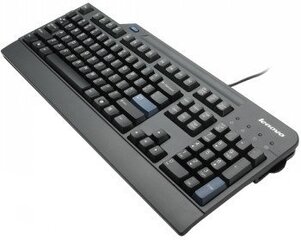 LENOVO USB Smartcard Keyboard FI/SE цена и информация | Клавиатуры | 220.lv