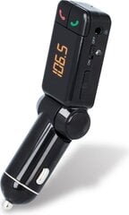 Forever TR-320 Auto FM Bluetooth Modulātors un Handree Brīvroku sistēma + 2x USB Lādētājs 2.1A / Mp3 Ligzda Melns cena un informācija | FM Modulatori | 220.lv