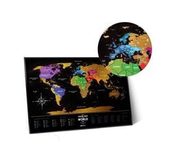 Карта Black World цена и информация | Карты мира | 220.lv