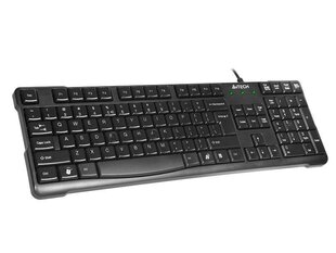 Tastatūra A4-Tech KR-750, Melna cena un informācija | Klaviatūras | 220.lv