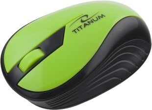 Titanum TM114G, зеленый цена и информация | Мыши | 220.lv