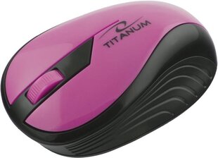 Titanum TM114P, розовый цена и информация | Мыши | 220.lv