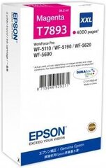 Чернильный Картридж Epson T7893, Фиолетовый цена и информация | Картриджи для струйных принтеров | 220.lv