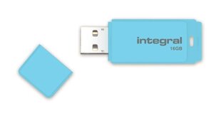 USB Карта памяти Integral Pastel 16GB USB 3.0, Голубая цена и информация | USB накопители | 220.lv