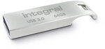USB Atmiņas karte Integral ARC 64GB metal USB 3.0