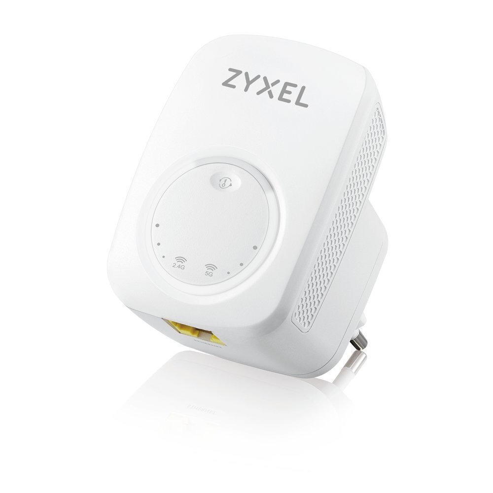 ZYXEL WRE6505V2 WIRELESS DUAL BAND AC750 RANGE EXTENDER / REPEATER - WALLMOUNT cena un informācija | Rūteri (maršrutētāji) | 220.lv