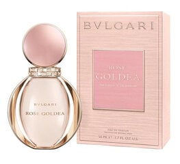 <p>Rose Goldey от Bvlgari увидел свет в 2016 году. Этот цветочно-древесный аромат очень чувственный и чарующий. В начале аромата игриво сочетаются бергамот, роза, мускус и гранат, затем персик, пион, жасмин и дамасская роза, и, наконец, ваниль, сандал, мускус и ладан.</p>
 цена и информация | Bvlgari Духи, косметика | 220.lv