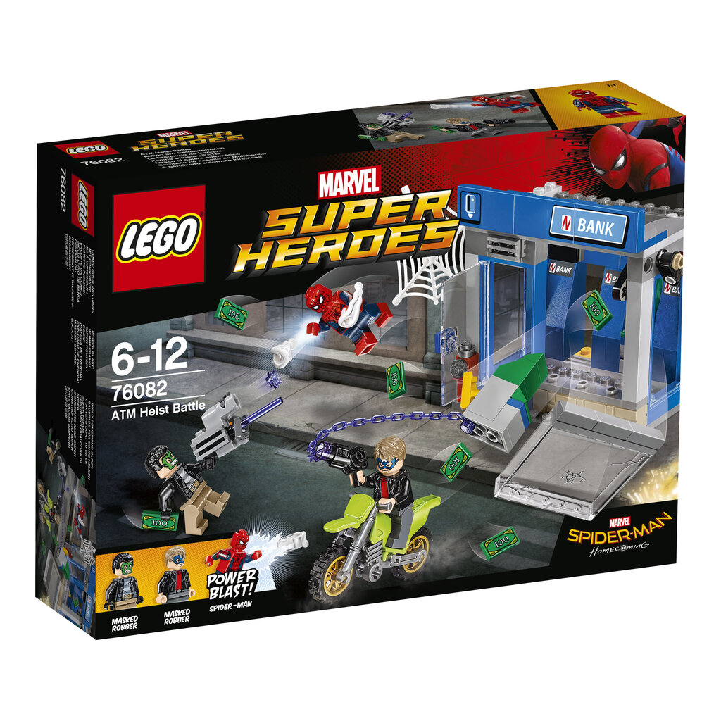 76082 LEGO® SUPER HEROES Bankomāta uzlaušana цена и информация | Konstruktori | 220.lv