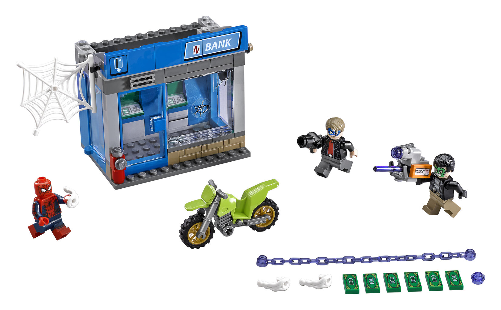 76082 LEGO® SUPER HEROES Bankomāta uzlaušana цена и информация | Konstruktori | 220.lv