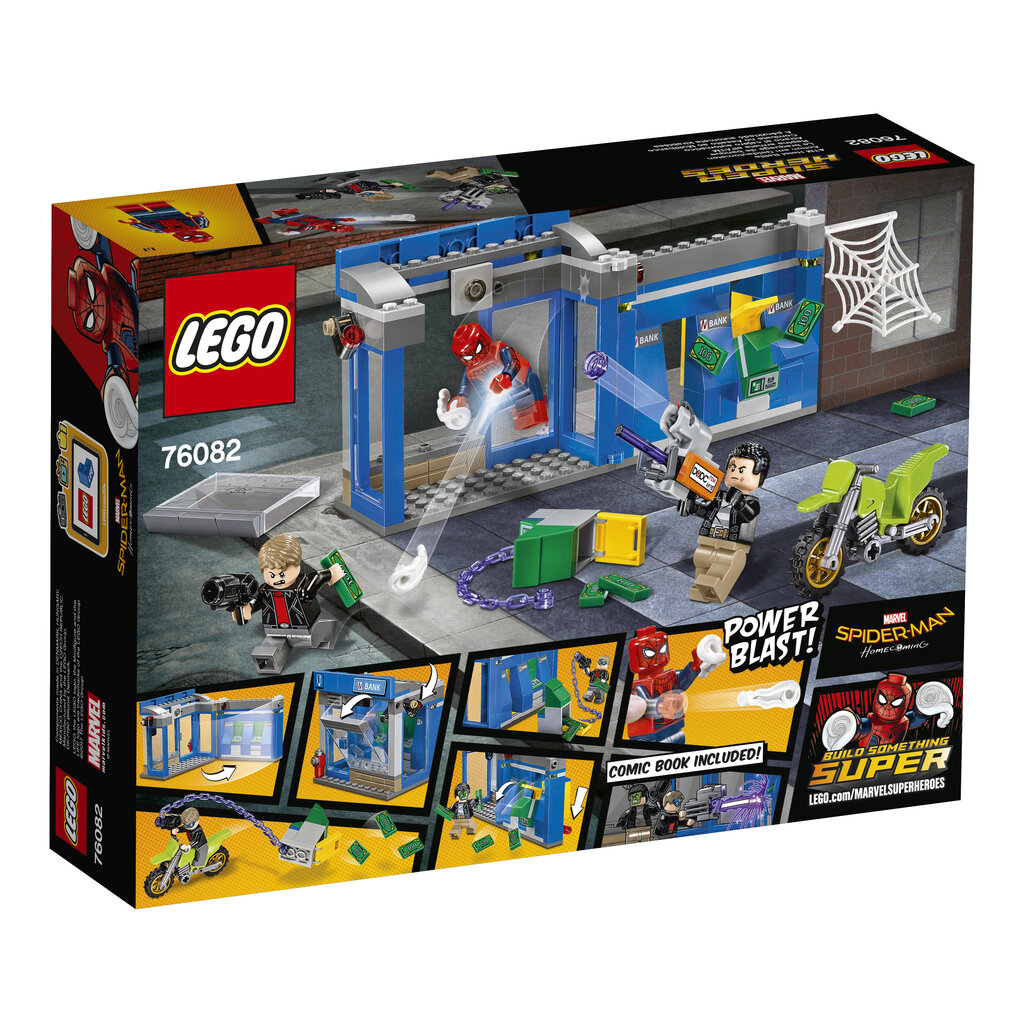 76082 LEGO® SUPER HEROES Bankomāta uzlaušana цена и информация | Konstruktori | 220.lv