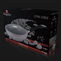Berlinger Haus Gray Stone Touch Line WOK panna, 28 cm цена и информация | Cковородки | 220.lv