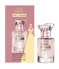 Naomi Campbell Pret a Porter Silk Collection EDT sievietēm 15 ml. cena un informācija | Sieviešu smaržas | 220.lv