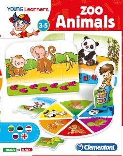 Izglītojoša spēle bērniem "Dzīvnieki" LT, LV, EE un RU цена и информация | Galda spēles | 220.lv