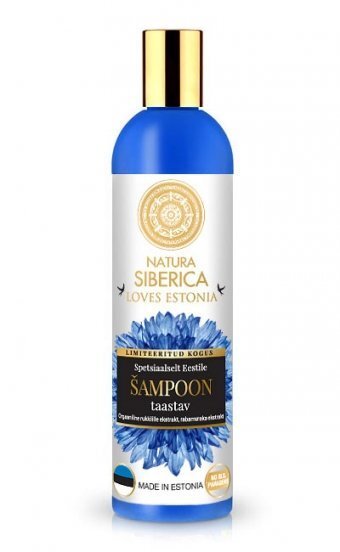 Atjaunojošs šampūns matiem Natura Siberica, 400 ml цена и информация | Šampūni | 220.lv