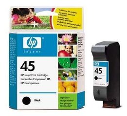 Saderīgs tintes kārtridžs HP 45 Melns cena un informācija | Tintes kārtridži | 220.lv