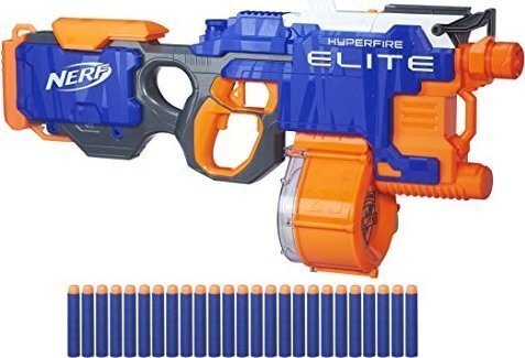 Šautene Nerf Elite Hyperfire, B5573 cena un informācija | Rotaļlietas zēniem | 220.lv