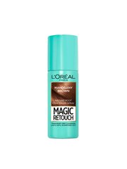 Izsmidzināms līdzeklis ataugušu matu sakņu tonēšanai L'Oreal Paris Magic Retouch Mahogany Brown 75 ml cena un informācija | Matu krāsas | 220.lv