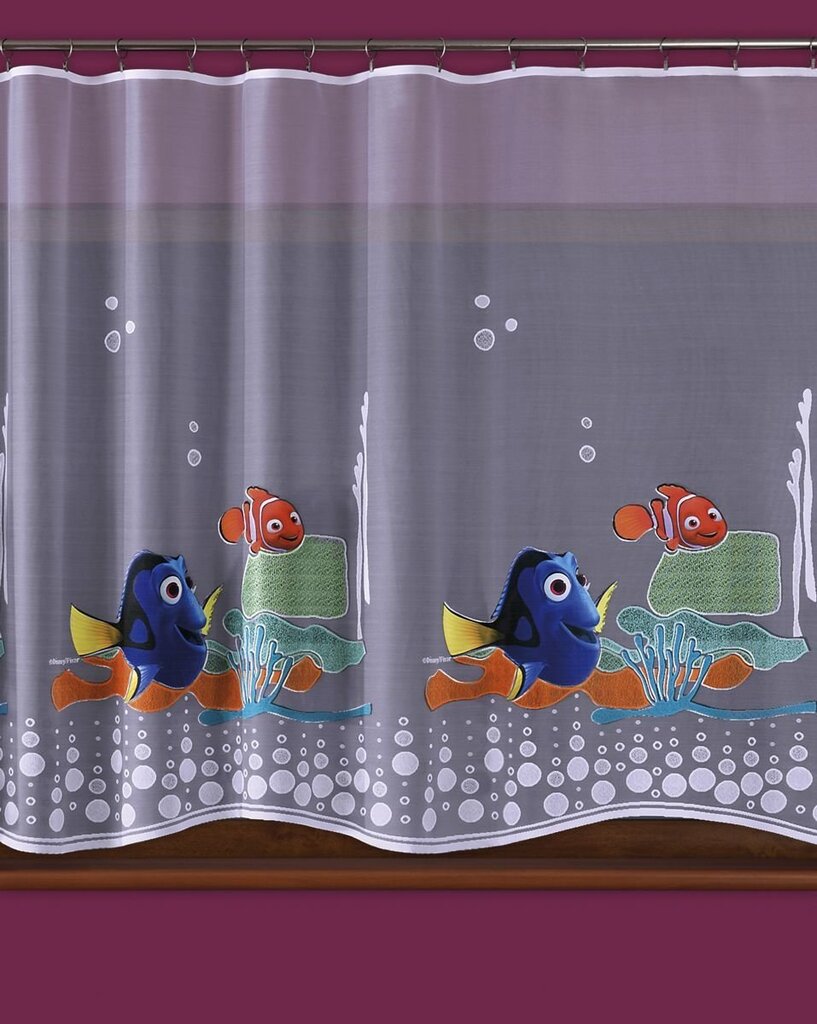 Bērnu aizkaru materiāls NEMO & DORY cena un informācija | Aizkari | 220.lv