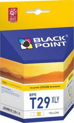 Ink cartridge Black Point BPET29XLY | yellow | 9,6 ml | Epson C13T29944012 cena un informācija | Tintes kārtridži | 220.lv