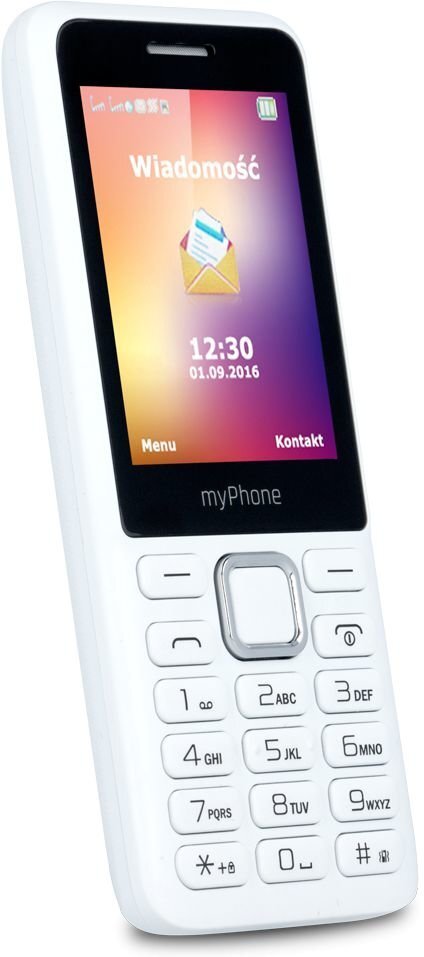 myPhone 6310 White цена и информация | Mobilie telefoni | 220.lv