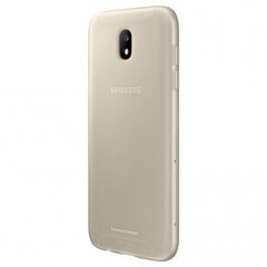 Maciņš aizmugurējais Samsung       J5 2017 Jelly Cover EF-AJ530TFEG    Gold cena un informācija | Telefonu vāciņi, maciņi | 220.lv