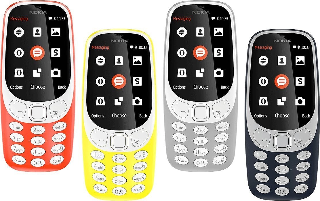 Nokia 3310 (2017) Dark Blue cena un informācija | Mobilie telefoni | 220.lv