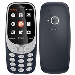 Nokia 3310 (2017) Dark Blue cena un informācija | Mobilie telefoni | 220.lv