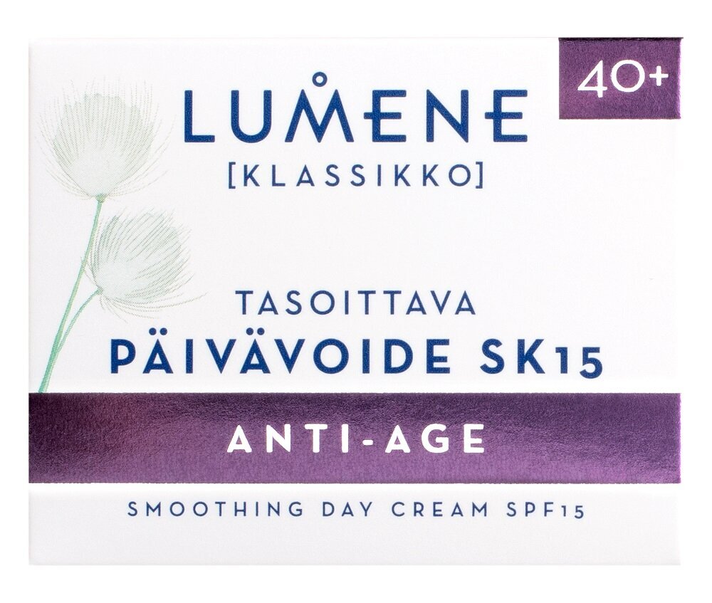 Atjauninošs sejas krēms Lumene Klassikko SPF15 50 ml cena un informācija | Sejas krēmi | 220.lv