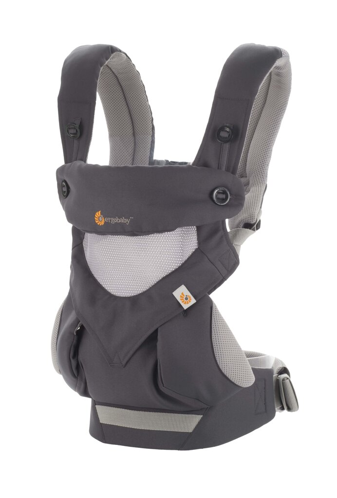 Ergobaby ergosoma 360 Cool Air, carbon grey cena un informācija | Slingi, ķengursomas | 220.lv