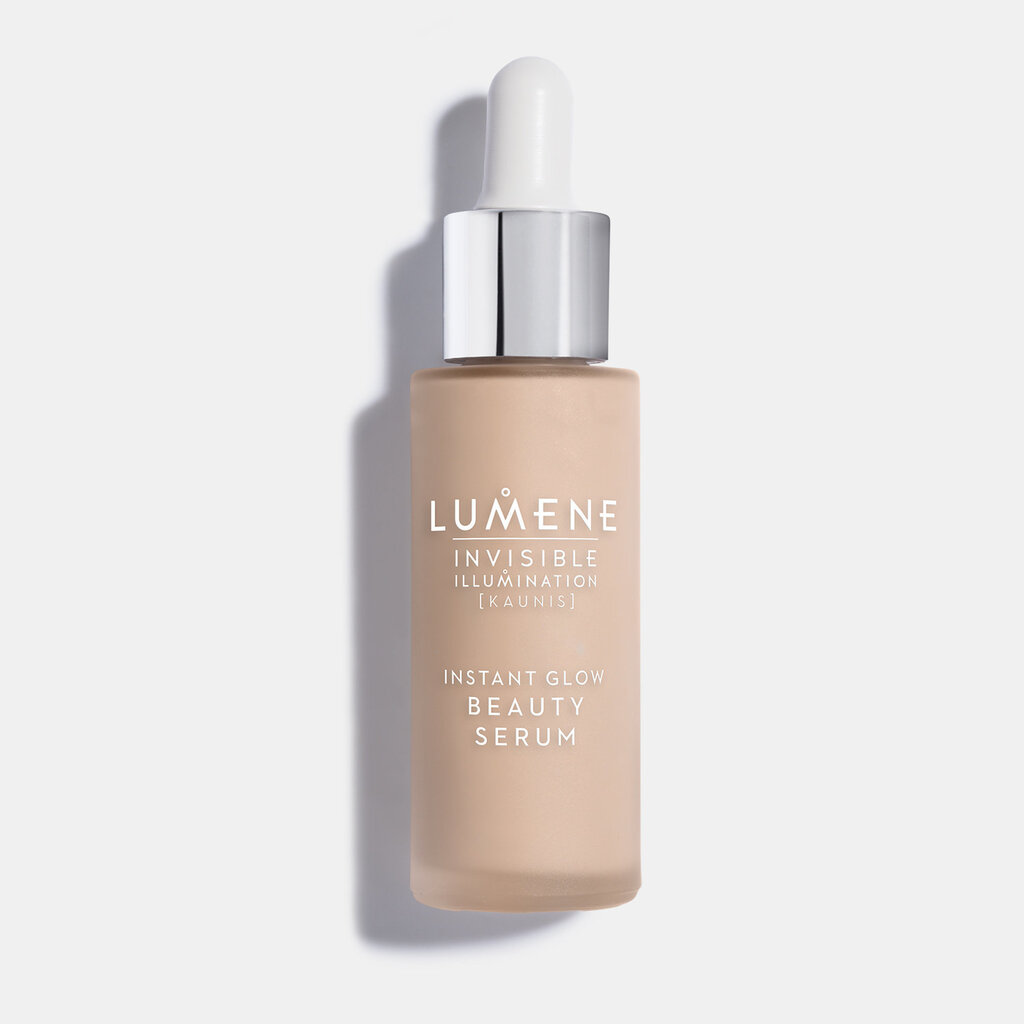 Konturēšanas līdzeklis Lumene (Invisible Illumination Instant Glow Beauty Serum) 30 ml cena un informācija | Serumi sejai, eļļas | 220.lv