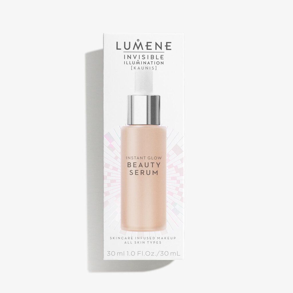 Konturēšanas līdzeklis Lumene (Invisible Illumination Instant Glow Beauty Serum) 30 ml cena un informācija | Serumi sejai, eļļas | 220.lv