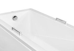 Rokturis vannai Besco Oxa Melns cena un informācija | Piederumi vannām un dušas kabīnēm | 220.lv