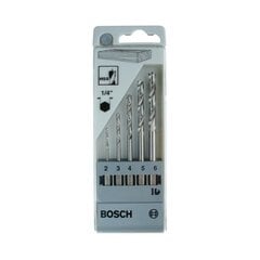 Bosch комплект сверл для дерева, 5 шт. цена и информация | Механические инструменты | 220.lv