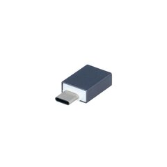 Mocco universāls OTG adapteris Type-C to USB savienojums Sudraba cena un informācija | Savienotājkabeļi | 220.lv