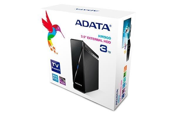 External HDD Adata HM900, 3,5'', 3TB USB 3.0, Black цена и информация | Serveri | 220.lv