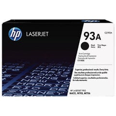 Melna oriģinālā LaserJet tonera kasetne HP 93A (12 000 lappušu) cena un informācija | Kārtridži lāzerprinteriem | 220.lv