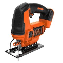 Bezvadu figūrzāģis Black Decker BDCJS18N 18V cena un informācija | Zāģi, ripzāģi | 220.lv