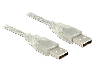 Kabelis Delock Cable USB 2.0 AM - AM, 3 m 83890 cena un informācija | Savienotājkabeļi | 220.lv