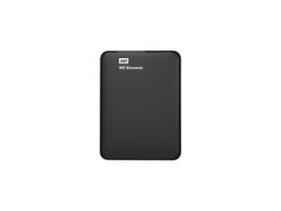 Внешний HDD WD элемент, портативный 2.5'' 4TB USB3.0, Чёрный цена и информация | Жёсткие диски | 220.lv