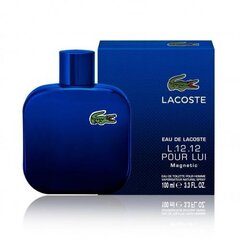 Tualetes ūdens Magnetic Lacoste EDT: Tilpums - 100 ml cena un informācija | Vīriešu smaržas | 220.lv