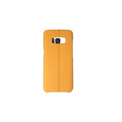 Aizmugurējais aizsargapvalks Usams Joe Series Ultra Thin Leather Back Case priekš Samsung G955 Galaxy S8 Plus, Brūns цена и информация | Чехлы для телефонов | 220.lv