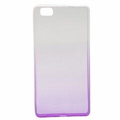 Чехол - крышка Mocco Gradient Back Case Silicone Case With gradient Color для Samsung A320 Galaxy A3 (2017), Прозрачный/Фиолетовый цена и информация | Чехлы для телефонов | 220.lv