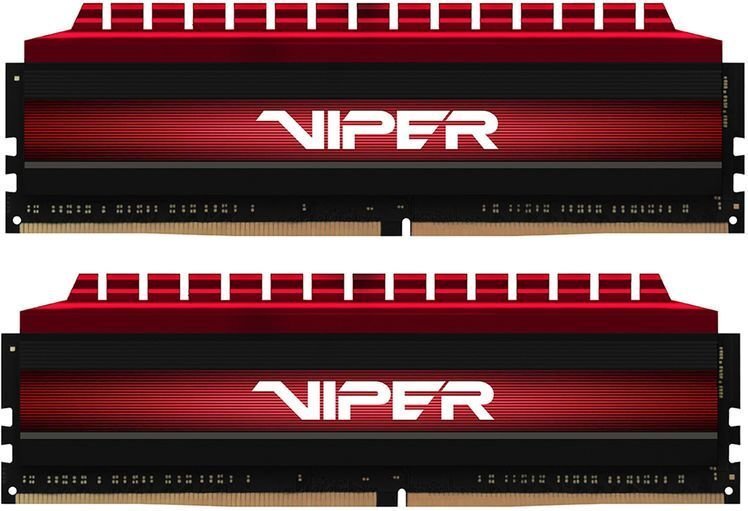 Patriot Viper 4 DDR4 2x8GB, 3200MHz, CL16 (PV416G320C6K) cena un informācija | Operatīvā atmiņa (RAM) | 220.lv