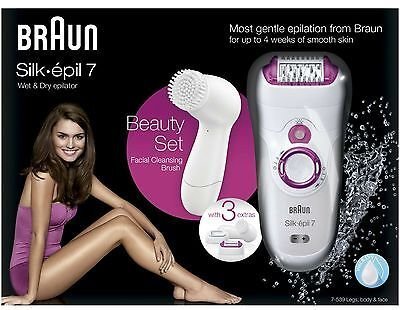 Braun Silk-Epil 7 7-539 cena un informācija | Epilatori | 220.lv