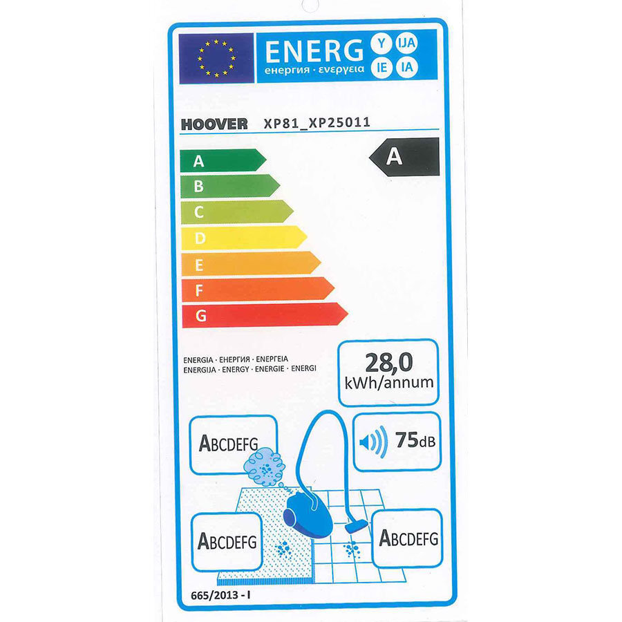 Hoover XP81_XP25 011 cena un informācija | Putekļu sūcēji | 220.lv