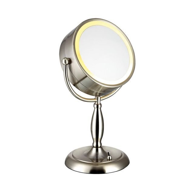 Galda lampa un spogulis FACE цена и информация | Galda lampas | 220.lv