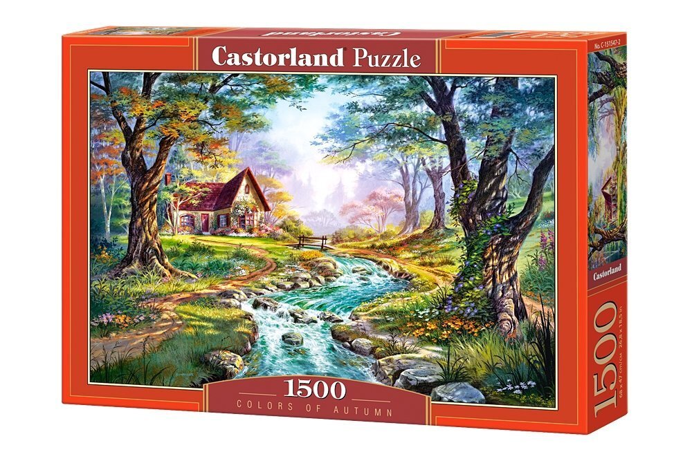 Puzle Castorland Colors of Autumn, 1500 det. cena un informācija | Puzles, 3D puzles | 220.lv