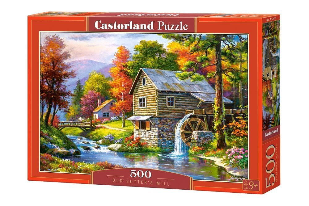 Puzle Castorland Old Sutter’s Mill, 500 det. cena un informācija | Puzles, 3D puzles | 220.lv