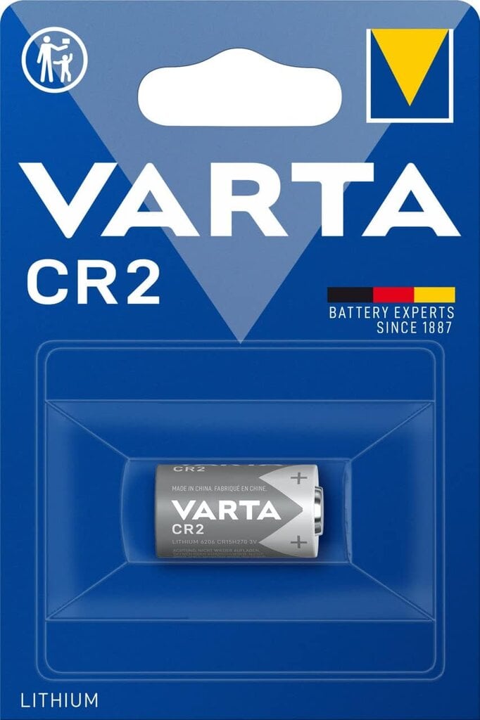 Varta CR2 Foto Baterija (EU Blister) цена и информация | Baterijas | 220.lv