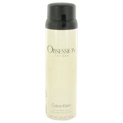 Dezodorants - sprejs Calvin Klein Obsession, 150 ml cena un informācija | Parfimēta vīriešu kosmētika | 220.lv